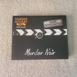 University Games Murder Mystery Party Murder Noir Case Files Game